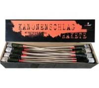 Kanonenschlag - Rakete 24er-Set (Stahlk&auml;fig)