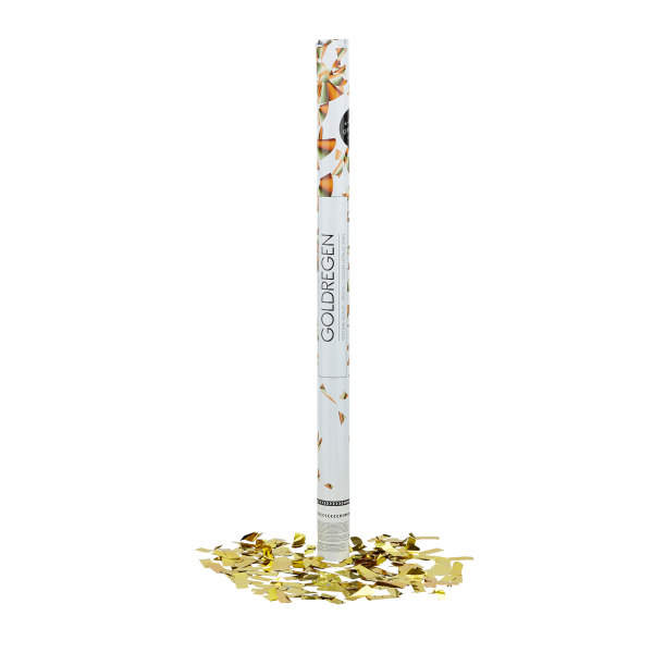 Konfetti Shooter 80 cm Gold, Party-Popper R