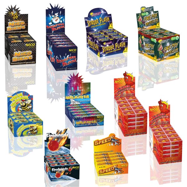 Aktionspaket, 292-tlg. Jugendfeuerwerk KAT F1