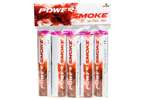 Power Smoke / Rauch Rot, 5er, T1
