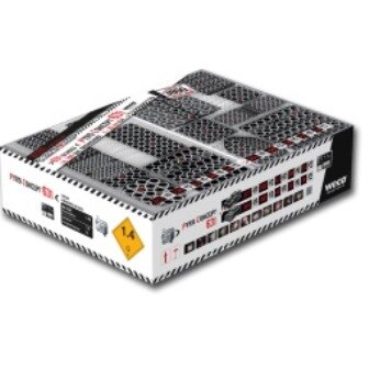Pyro Concept 631, 631 Schuss Mega-Verbund 290 Sek