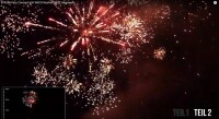 Pyro Concept 631, 631 Schuss Mega-Verbund 290 Sek