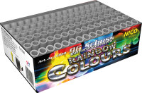 Rainbow Colours, 96-Schuss Regenbogen-Batt. leise