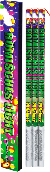 R&ouml;mische Lichter 20 Schuss im 10er Pack