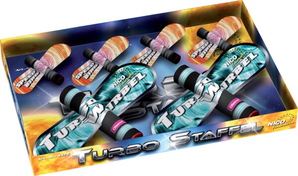 Turbo Staffel, Fliegersortiment 6 fach sort. x1025