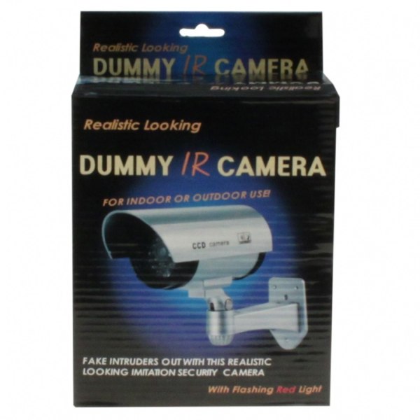 Dummy CCD Überwachungs -  Kamera, mit LED, Attrappe