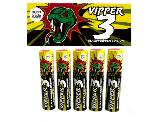 Vipper 3, 5er Set Black Powder