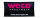 Weco Spannfahne, Stoff, 2 farbig ca. 200 x100 cm