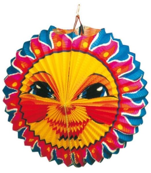Amscan Lampion Laterne Sonne