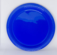 Amscan Teller 10er, ca. 17,7 cm, royalblau