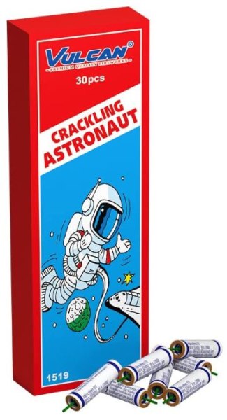 Crackling Astronaut 30er Schachtel, KAT F1