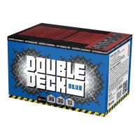 Double Deck Blau, 36-Schuss XXL Fächer-Batterie VE 4