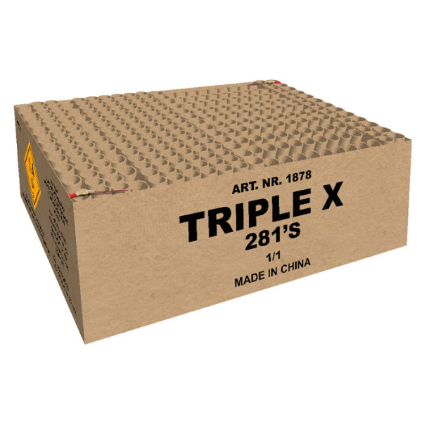 Triple X 281 Schuß MEGA Verbund Batterie  5167