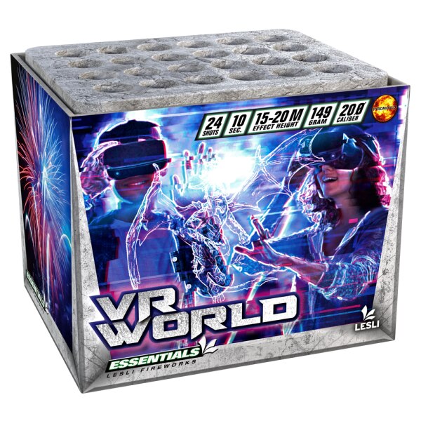 VR World, 24-Schuss Pyromould Batterie