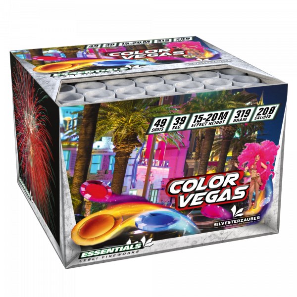 Color Vegas, 49-Schuss Batterie