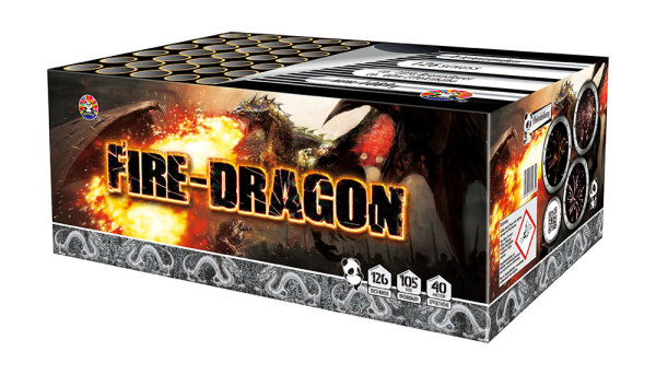 Fire Dragon, 126-Schuss Verbund,, 110 Sek