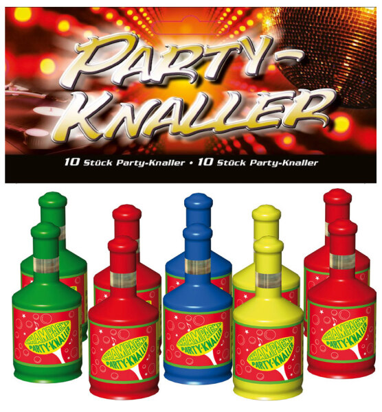 Party - Knaller Popper, 10er Btl.