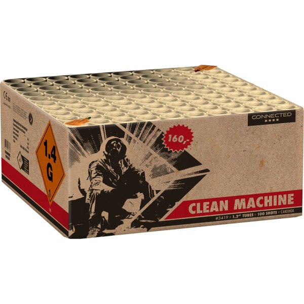 Clean Machine, 100-Schuss 4er-Verbund NEU
