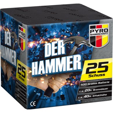 Der Hammer, 25-Schuss Batterie