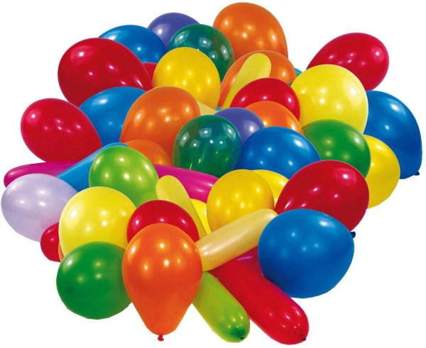 Amscan Luftballon 10er farblich sortiert