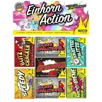 Einhorn Action, 7-tlg. Jugendsortiment