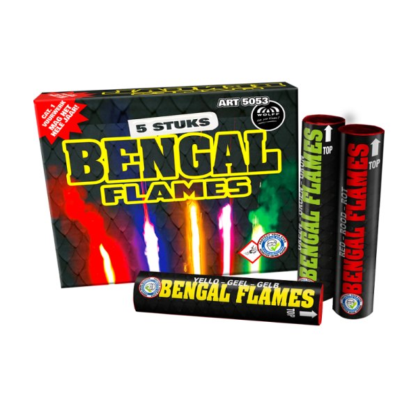 Bengal Flames - Bengalfeuer 5er Schachtel F 1