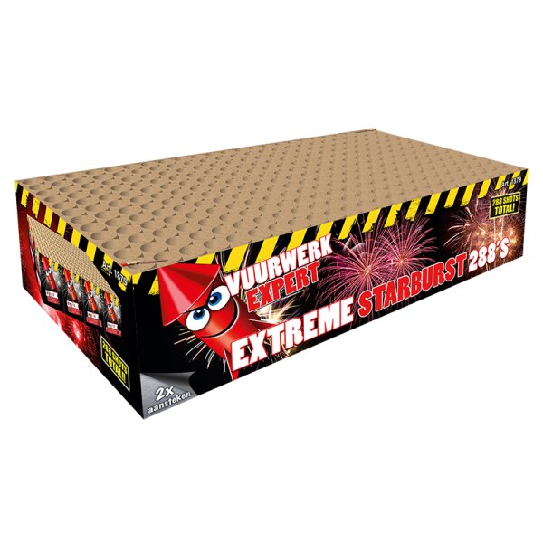 Extreme Starburst,  MAGNUM 288-Schuss Verbund