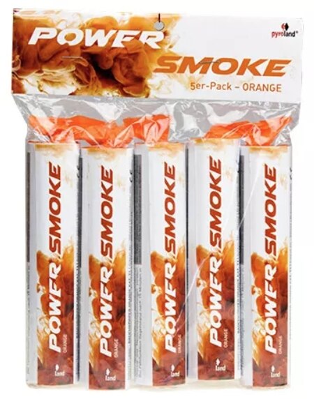 Power Smoke / Rauch Orange, 5er, T1