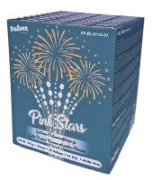 Pink Stars, 25-Schuss I-Shape Batterie