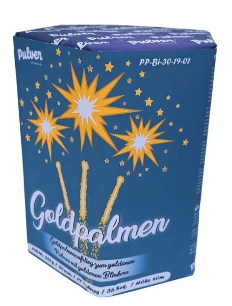 Goldpalmen, 19-Schuss Batterie