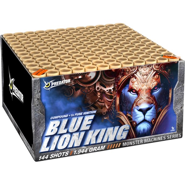 Blue Lion King, 144-Schuss Verbund  NEU