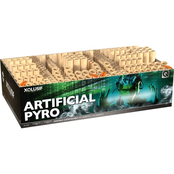 Artificial Pyro, 228-Schuss Doppelverbund 30mm