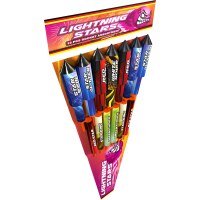 Lightning Stars, 13-tlg. Raketensortiment