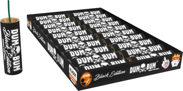 DumBum Black Edition 20 Schwarzpulver Knaller 120db