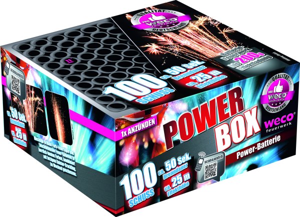 Power-Box, 100-Schuss Batterie