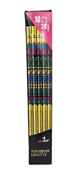 R&ouml;mische Lichter 20-Schuss, 10er-Pack