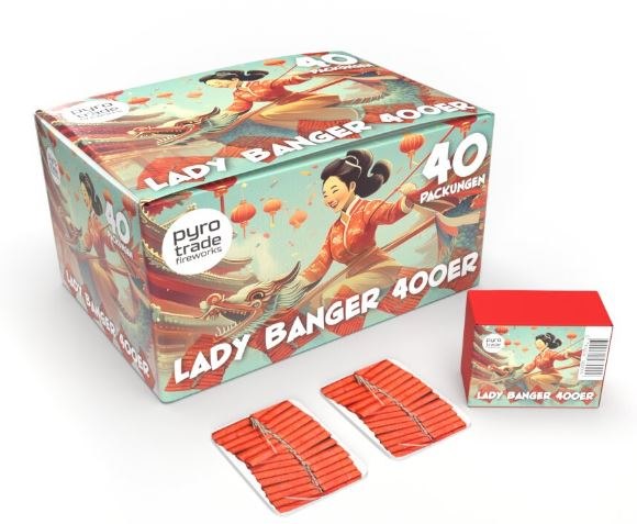 Lady Cracker 400er P&auml;ckchen / Retro