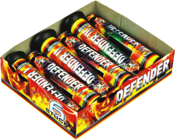 Defender 6-teiliges Bombenrohr-Set / Selektion
