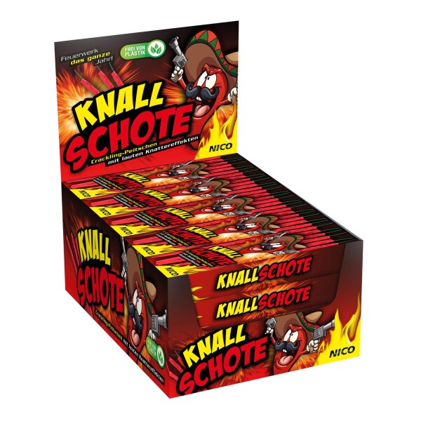 Knallschote Crackling-Peitsche 6er-Schachtel