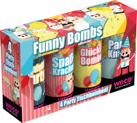 Funny Bombs, 4er-Party Tischbomben