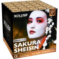 Sakura, 25-Schuss Gold-Batterie
