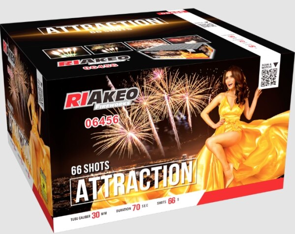 Attraction 66-Schuss Batterie Riakeo