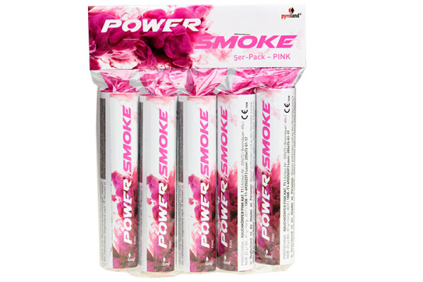 Power Smoke / Rauch Pink, 5er, T1