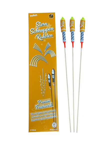 Sternschnuppen Raketen 10er