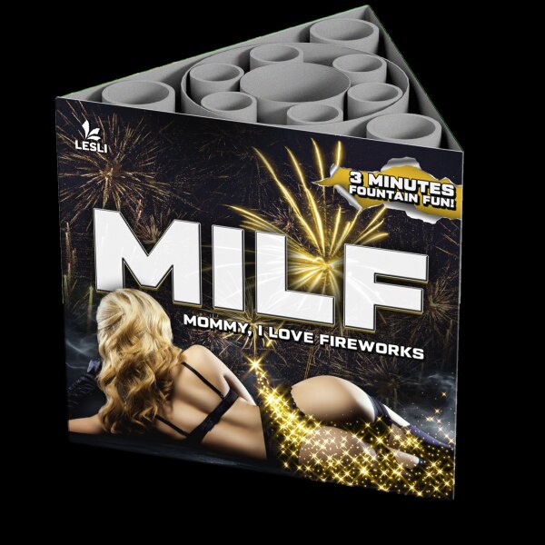 MILF, Mommy I love Fireworks. Font&auml;nenbatterie 184 Sek