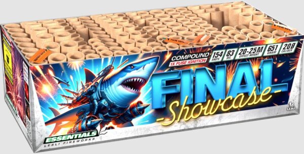 Final Showcase, 154-Schuss F&auml;cherverbund