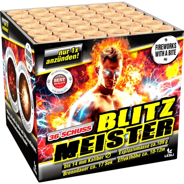 Blitzmeister, 36-Schuss Batterie