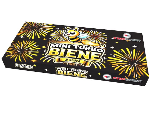 Mini Turbo Biene, 8er Faltschachtel