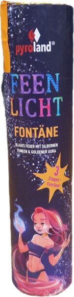 Feenlicht Font&auml;ne, ca. 50 Sek.