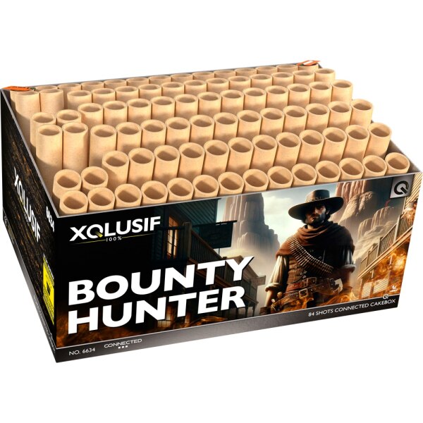 Bounty Hunter, 84-Schuss F&auml;cher Batterie  NEU